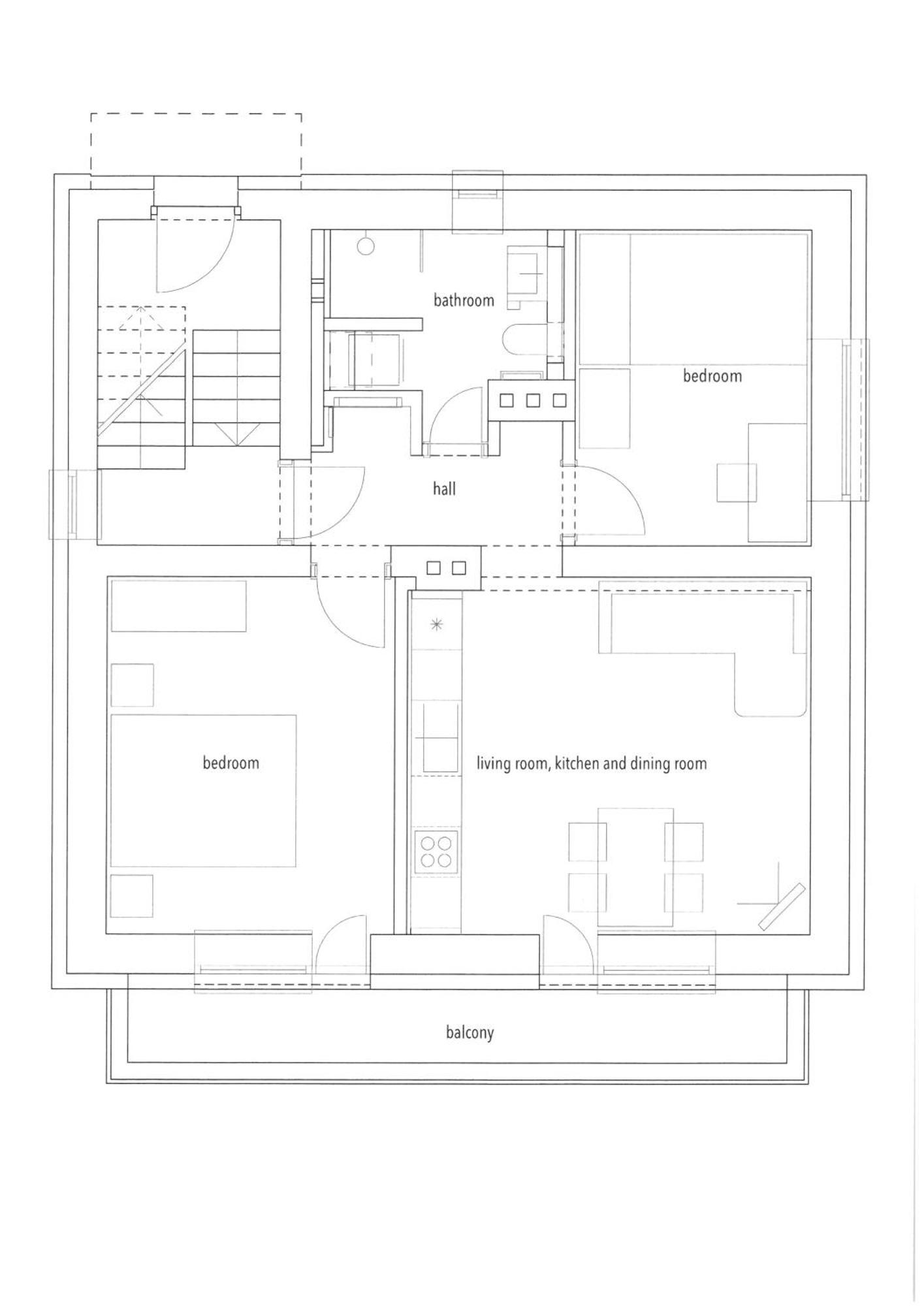 Residence Black&White Любляна Номер фото