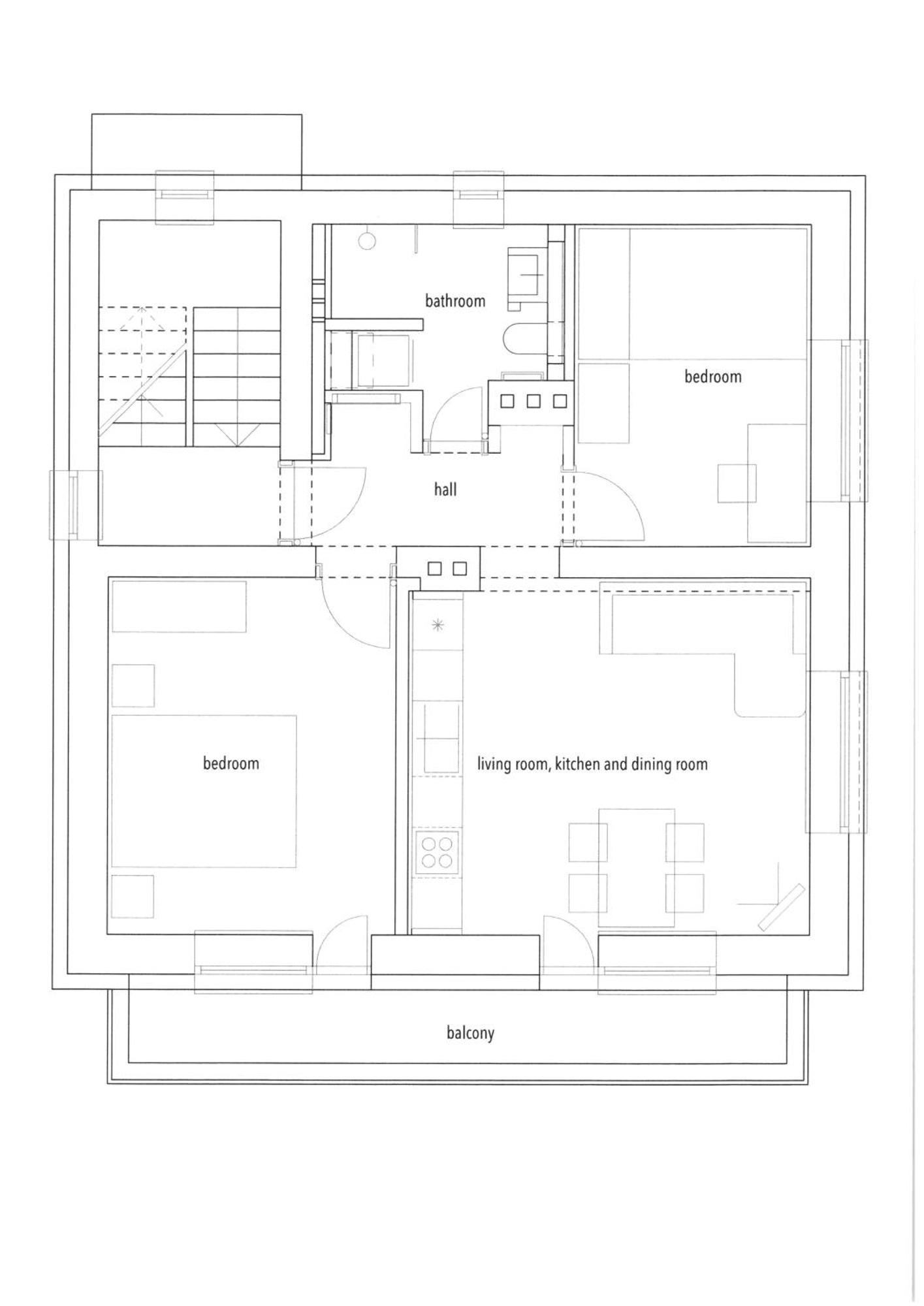 Residence Black&White Любляна Номер фото